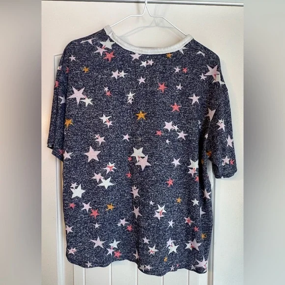 DKNY Blue with Stars Pajama Top - Picture 2 of 6